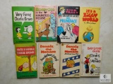 Lot 8 Paperback Books Kids Dennis The Menace, Dick Tracy, Ziggy, Scooby-Doo, Charlie Brown