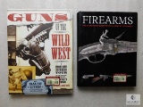 Lot 2 Gun Books , Guns of the wild west,Firearms