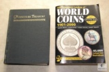 Lot of 2 Hard Cover Books, Furniture Treasury, World Coins 1901-2000 34th edition