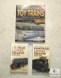 Lot 4 Books ,Collecting Toy Trains value guide, Postwar Lionel Trains 1945-1969, Prewar Lionel