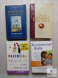 Lot Paperback Books - Reconnected Kids & Parenting Principles & Stories for the Heart & The