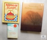 Lot Non-Fiction Books - The Life Changing Magic of tidying up & The Australian Heritage Cookbook &