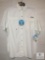 New Men's Columbia PFG White Button-Up Short Sleeve Fishing Shirt Sz. Medium