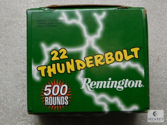 500 Rounds Remington .22 Thunderbolt .22LR Ammo Ammunition