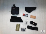 Lot Galco Ankle Holster Nylon Sling Uncle Mike's Sling Rings & 3 Velcro Tags