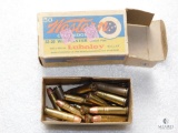 Vintage Box 20 Rounds Western 32-20 WIN 120 Grain Lubaloy Ammunition Ammo