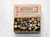 Vintage Box 44 Rounds Peters Rustless 32-20 Ammo Ammunition