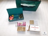 Metal Ammo Can & .32 Auto Ammunition Approximately 80 Rounds