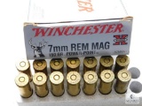 14 Rounds Winchester 7mm REM Mag Ammunition 150 Grain