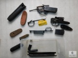 Lot 2 Vintage Receivers for Long Guns, Buttpads, and Other Long Gun Parts