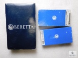 Lot 3 Beretta Factory Boxes & Foam-lined Case & Cable Lock