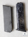 Lot 2 Single Stack Magazines Possibly .45 or .40 Calibers