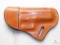 Small of the back leather holster fits Glock 19,23