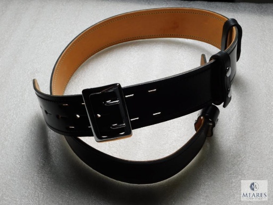 46" US marked security police leather belt