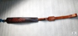 Leather padded rifle sling