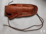 Leather double loop holster fits 5.5