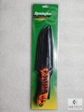 Remington large fixed blade knife with sheath