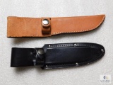 2 Leather knife sheaths for 4