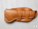 Double loop leather holster fits 5.5