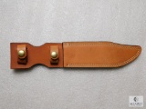 Leather knife sheath fits 6