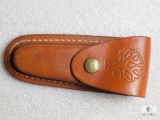 Boker leather knife sheath for 4