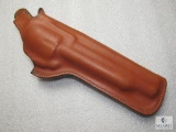Leather form fit holster smith and wesson 6