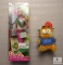 New Girl Scout Barbie Doll & Garfield Plush Doll
