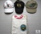Lot Camp Rainey T-Shirt & Hat, Trading Post Staff Hat & 2010 BSA Scout Hat