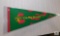 BSA Boy Scouts Red / Green / Gold Pennant Banner