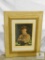 VIntage Wood Framed Chief Scout of the World Lord Baden-Powell of Gilwell