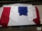 2 pc BSA Red, White, & Blue Table Drapes Cotton 36