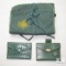 Lot Vintage Girl Scouts Change / Coin Purses & Toiletry Pouch Comb Soap & Toothbrush Holder