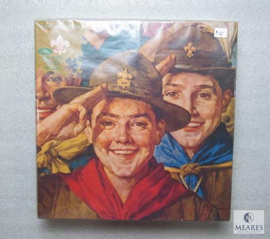 Norman Rockwell Boy Scouts BSA 540 pc Puzzle 18" x 24"
