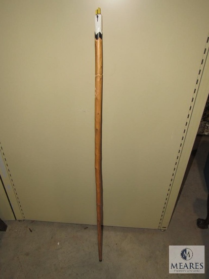 50" Handmade BSA Carved "Eagle Bound" Cane / Bamboo Walking Stick