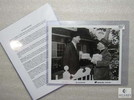 Original 1953 Warner Bros Mister Mr. Scoutmaster Movie Promotion 8x10" Photo Clifton Webb