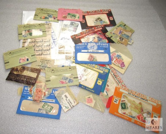 Lot of Vintage Stamps from Around the World