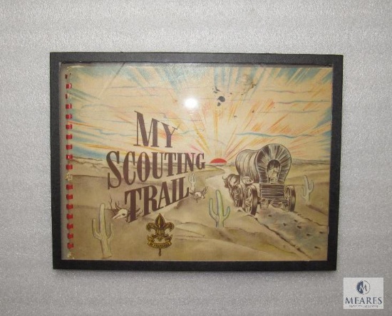 My Scouting Trail Boy Scouts Vintage Scrapbook (unused) 15" x 11"