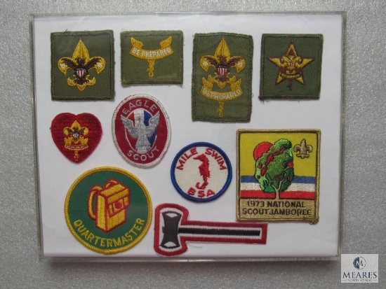 Set Vintage Boy Scout 1973 National Jamboree EAGLE Scout +