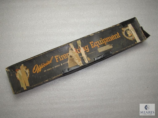 Vintage Boy Scouts Official Firemaking Equipment Set in Original Box