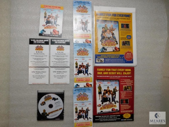 Down & Derby Movie Promotion Package DVD, Brochure, Poster,+