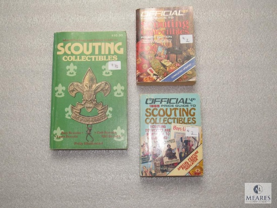 Lot 3 Official Price Guide & Identification Scouting Collectibles Books