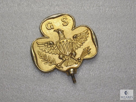 Girl Scout Logo Eagle Flag Pole Metal Topper