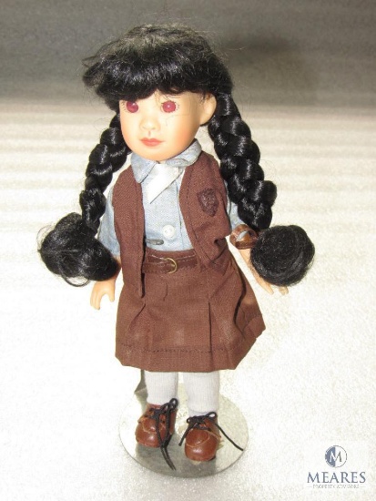 Girl Scout Brownie Doll 9" with Stand