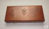 Small Cedar Box Trinket Hand-carved BSA 9