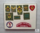 Set Vintage Boy Scout Patches National Capital Area Council