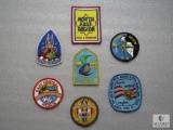 Lot of 7 Vintage 60's-90's Boy Scout Patches Staff & Region Patches