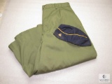 Official BSA Olive Green Vintage Women's Shorts & Den Mother Hat w/ Cub Scout Pin