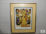 Joseph Csatari Autographed Cub Scouts 75th Anniversary Scouting Pictured Signed & Framed