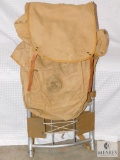 Vintage Camp Trails Cruiser Pack Backpack w/ Frame Boy Scouts Logo