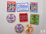 Lot of 8 Boy Scouts Boy's Life Patch Collection